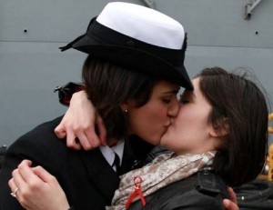 Marissa Gaeta and Citlalic Snell kiss