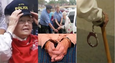 102 year-old lady gets arrested