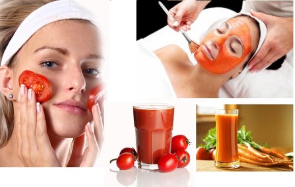 Get rid of pimples and blackheads with Tomato