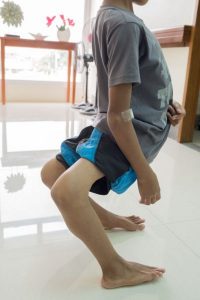 Filipino Boy With Deformed Knees