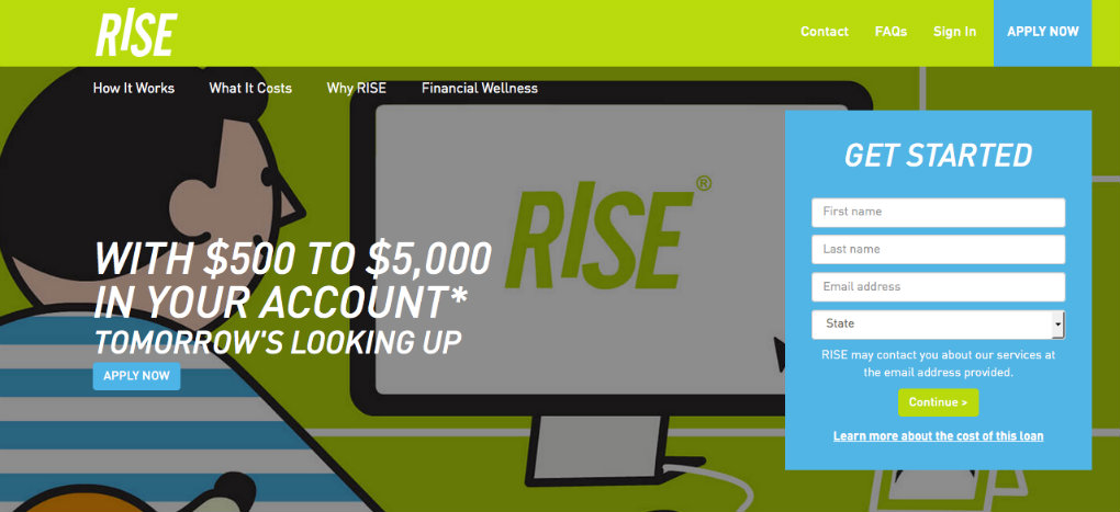 RISE CREDIT Payday Loans