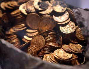 Roman Empire Gold Treasure Found