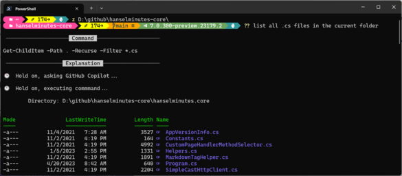 GitHub Copilot for CLI for PowerShell - Booboone.com