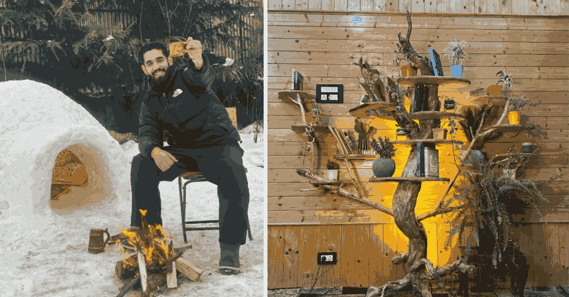 Kashmiri Artist Transforms Art from Discarded Bones and wood
