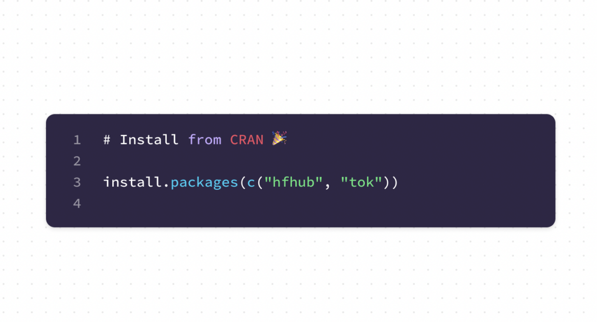 Posit AI Blog: Hugging Face Integrations