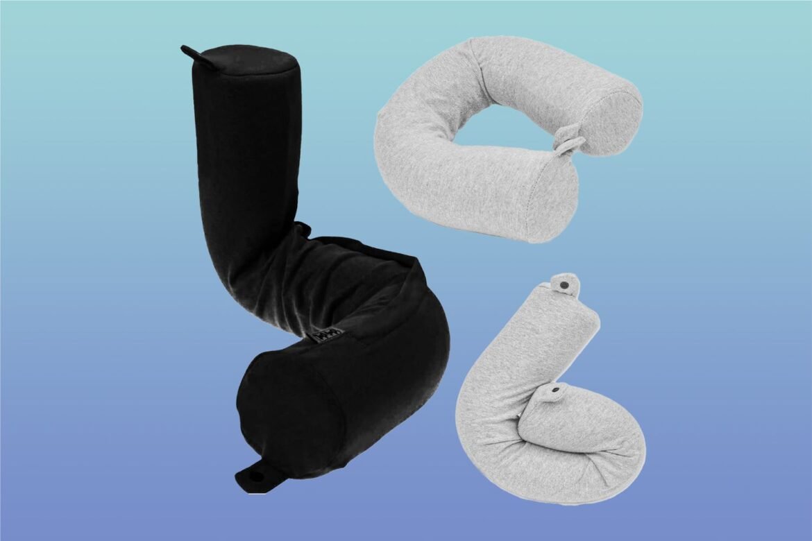 This Neck Pillow Doubles as Extra Packing Space
