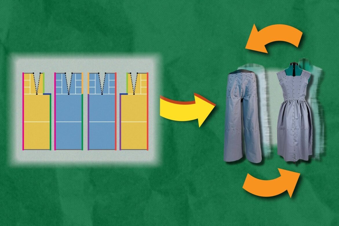 New software designs eco-friendly clothing that can reassemble into new items | MIT News