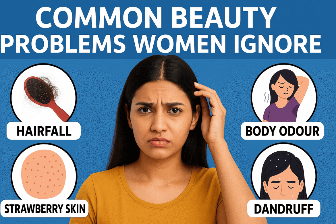 3 Skin & Hair Problems Women Often Ignore And How to Fix Them
