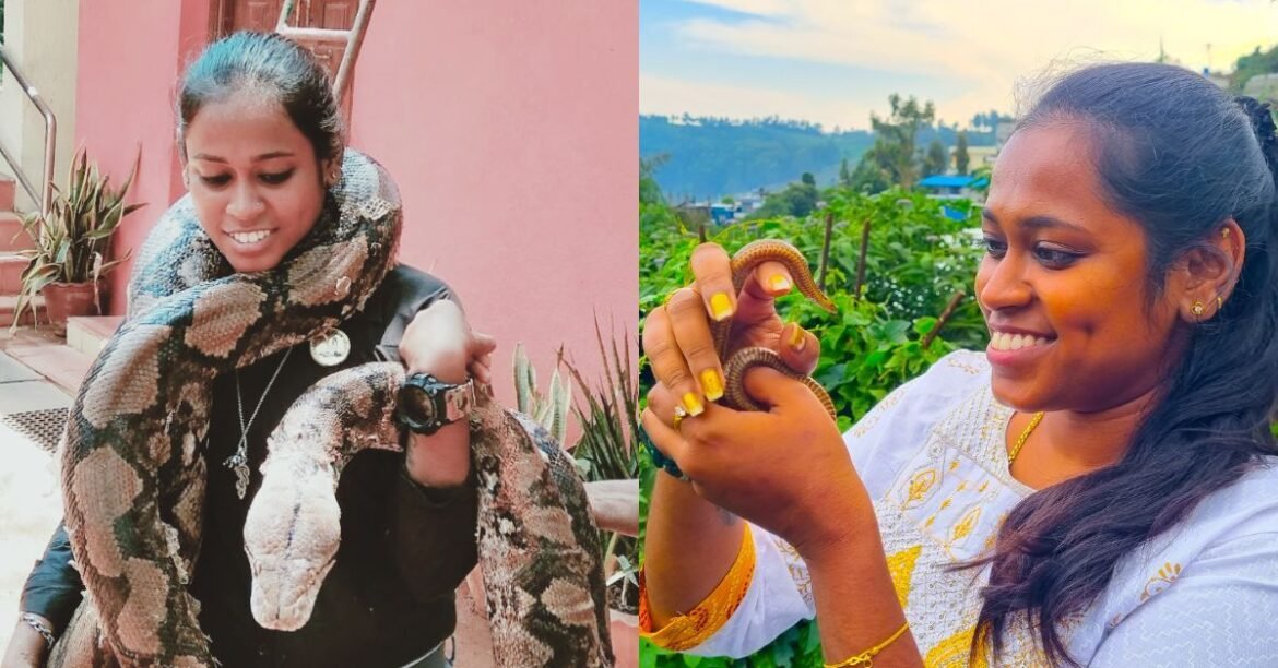 Chennai's 24-YO Has Rescued 6000 Snakes in 9 Yrs