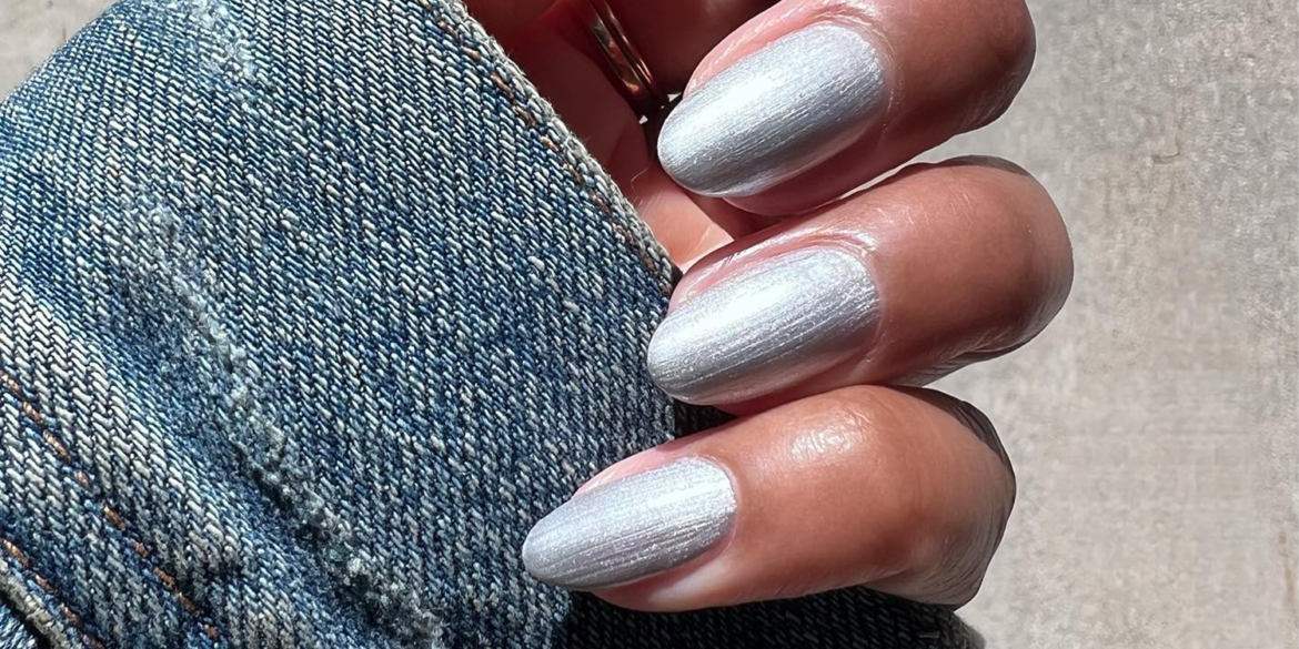 A "Tinsel" Manicure Will Have Your Nails Shining All Holiday Season Long