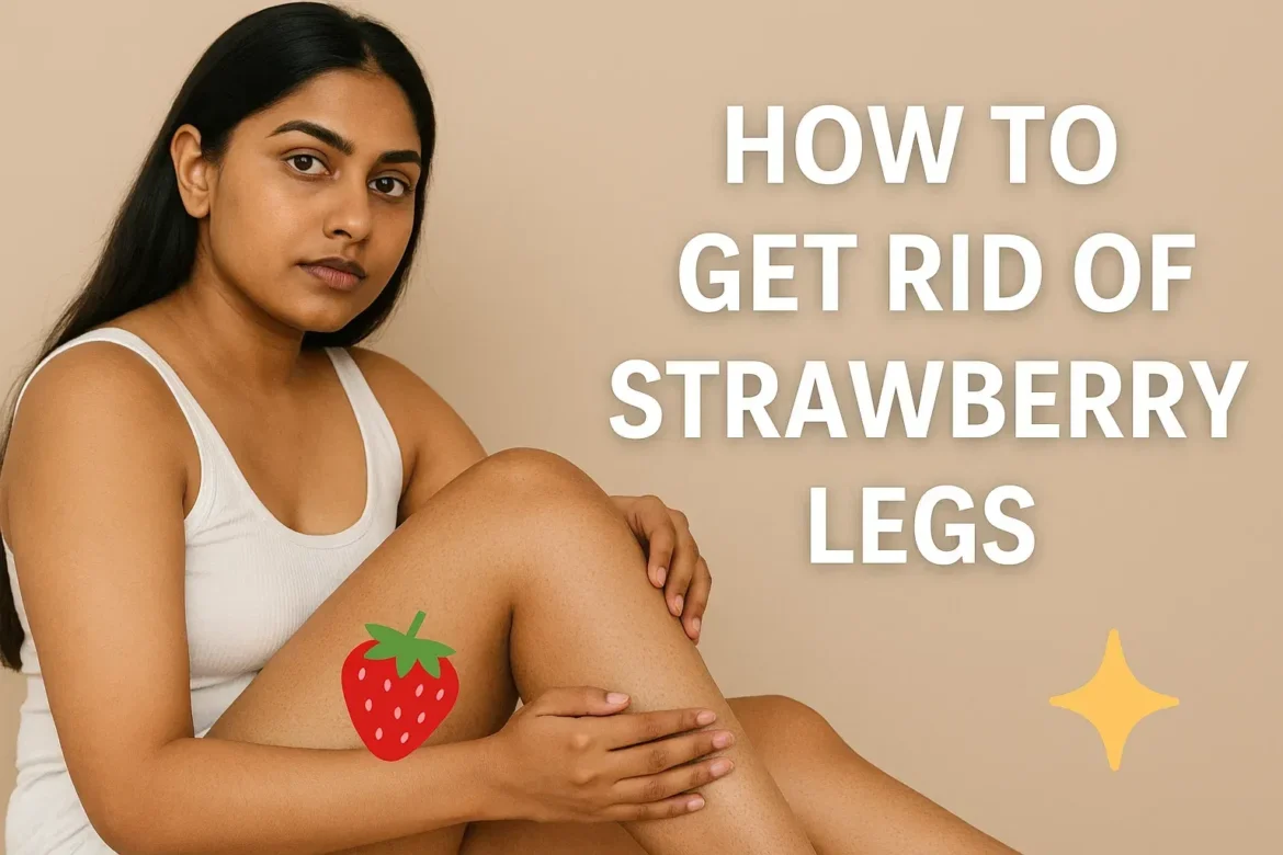 Best Body Skincare Routine for Strawberry Legs & Rough Skin