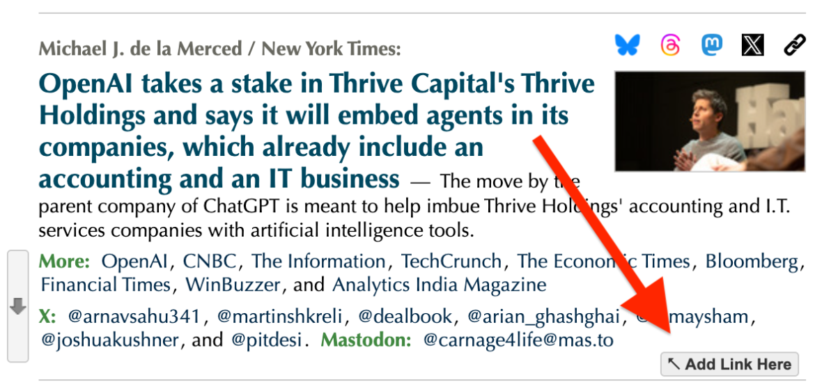 How to contact Techmeme about news