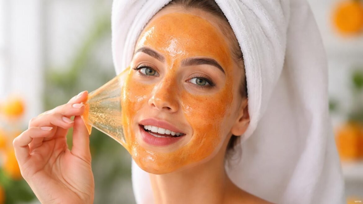 The Ultimate Guide to Using an Orange Peel-Off Mask