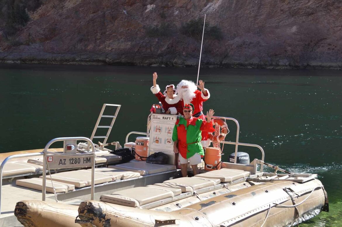 This Rafting Trip on the Colorado Is Led by Santa Claus