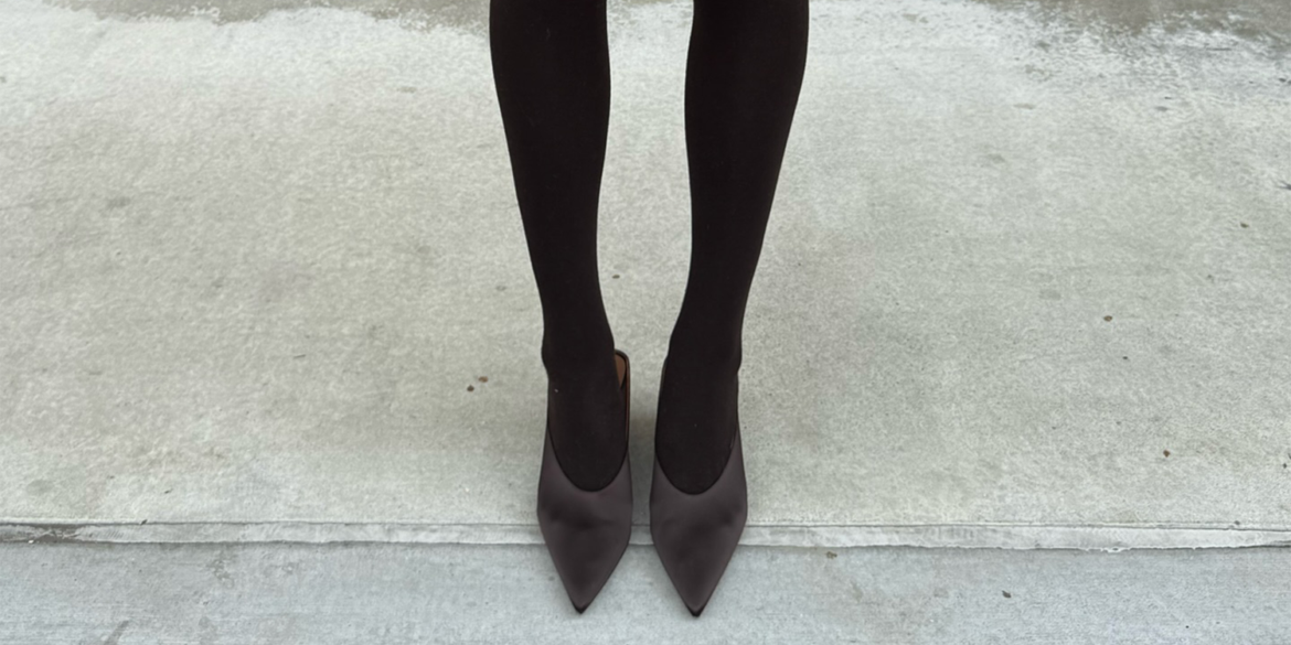 This Tights Styling Trick Is Like Opera Gloves for Your Legs