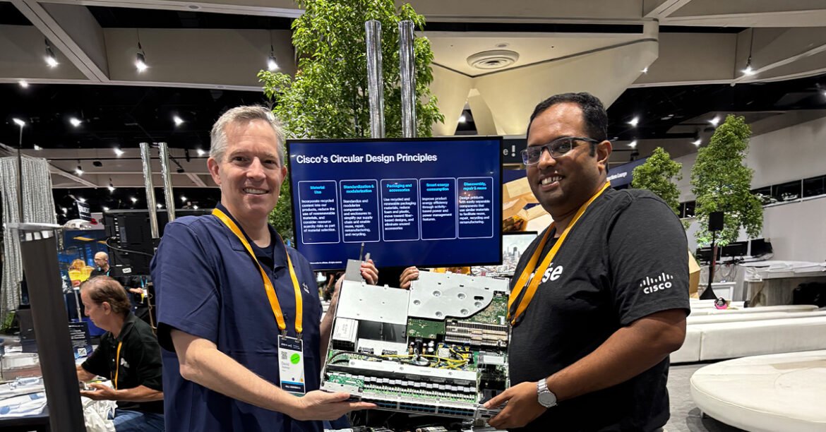 Building sustainability into innovation: Circular design in the C9350 switch