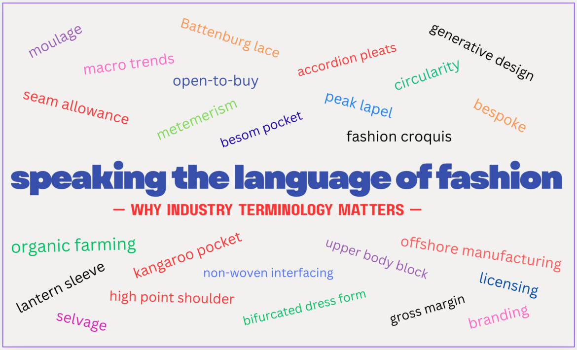 Can You Speak Fashion? - University of Fashion Blog