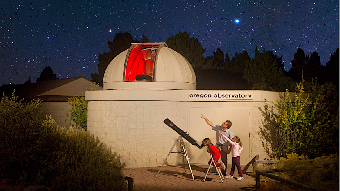 I visited the largest collection of public telescopes in the US in Oregon's high desert, and the dark skies blew me away