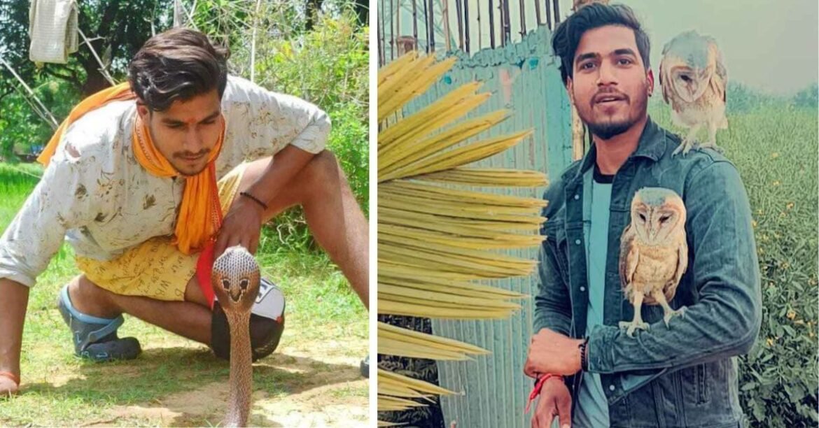 ‘Snake Man’ of Bihar Rescues 3000 Snakes & 152 Animals