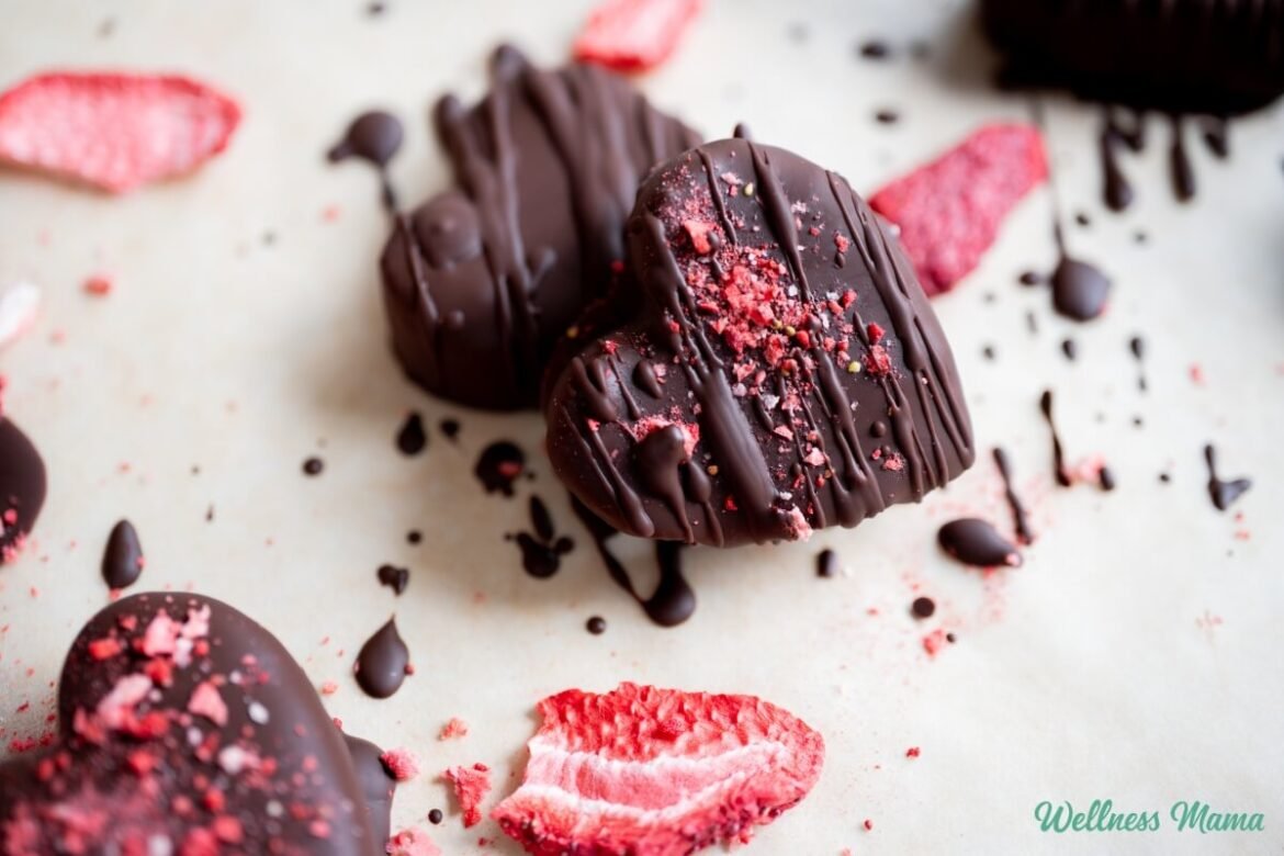 Bite Size Chocolate Covered Raspberry Bites
