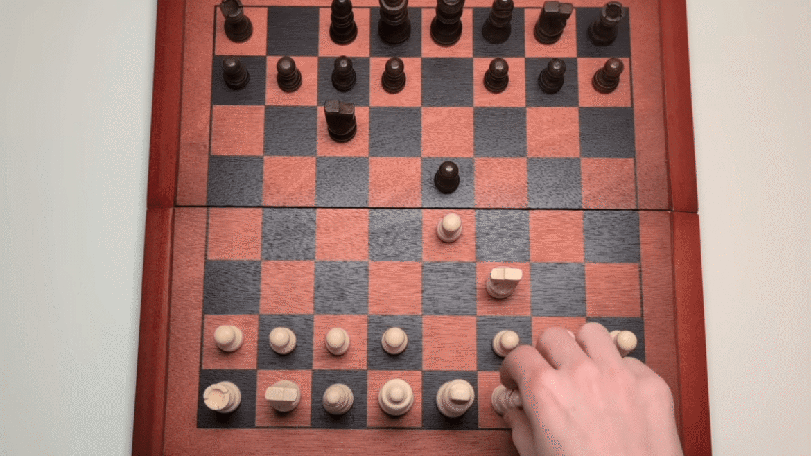 Homemade chess board moves its own pieces. And wins.