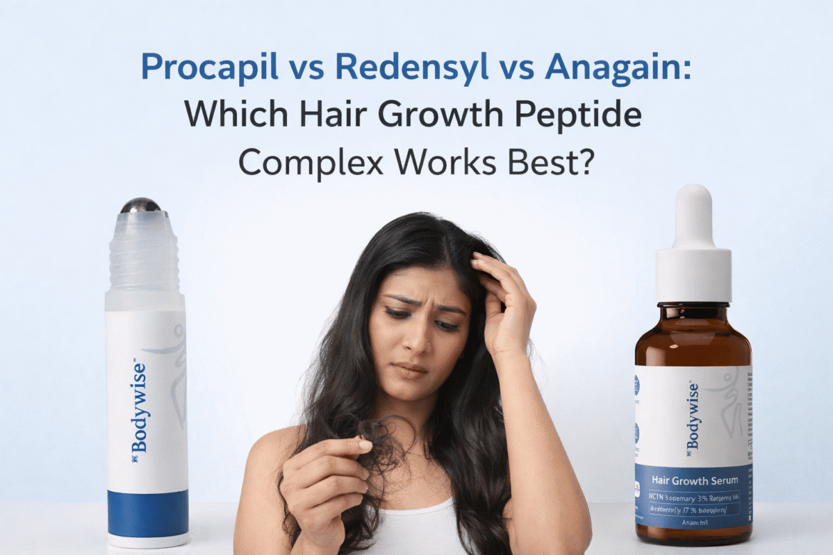 Procapil vs Redensyl vs Anagain: Best Hair Growth Peptide?