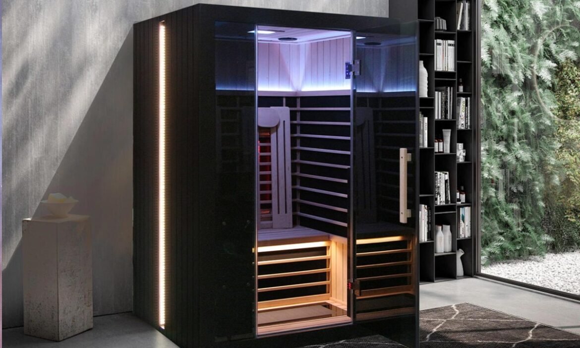 Sun Home's Eclipse Red Light & Infrared Saunas blend two popular sauna technologies into a model meant for the home