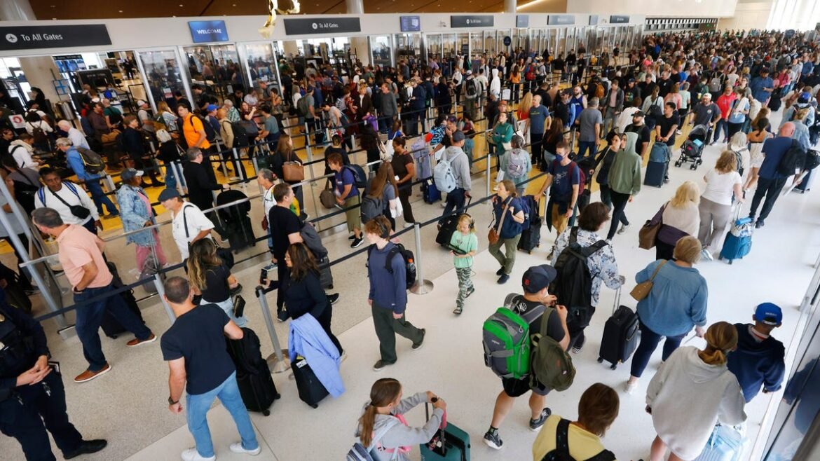 Airport Security Lines Are Ridiculously Long. Check the Wait Time Before You Leave
