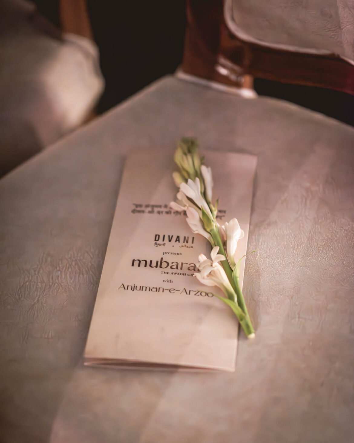 Divani India’s MUBARAK, The Awadh Chapter, with Anjuman-e-Arzoo