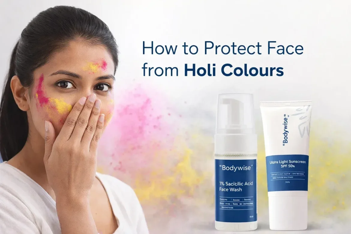 How to Protect Face from Holi Colours Safely