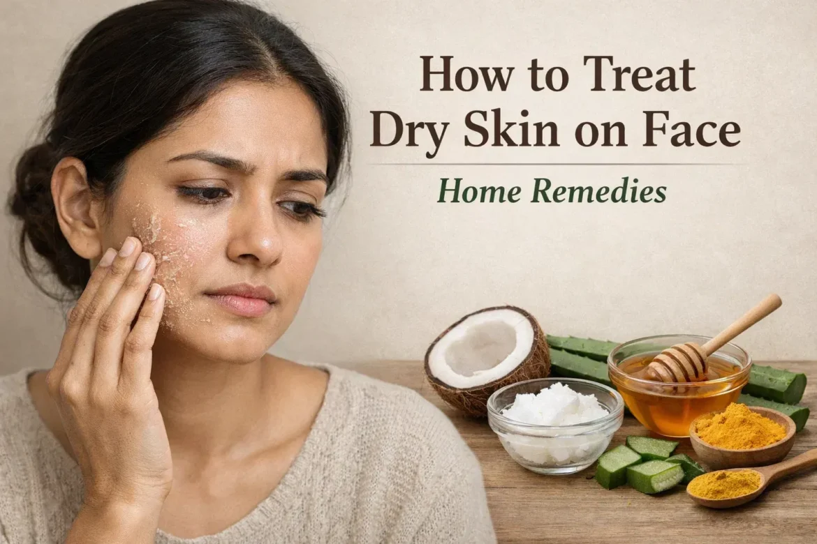 How to Treat Dry Skin on Face Home Remedies