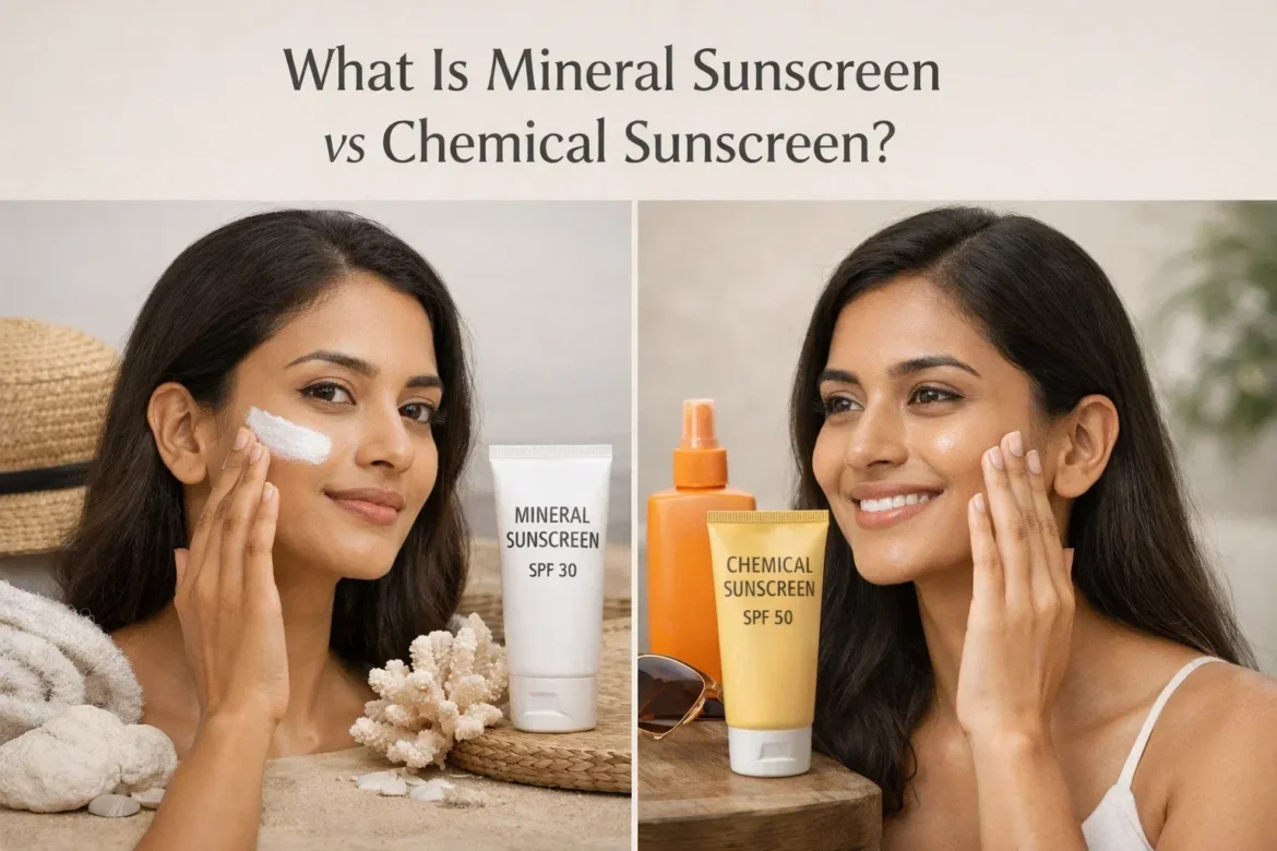 Mineral vs Chemical Sunscreen Explained