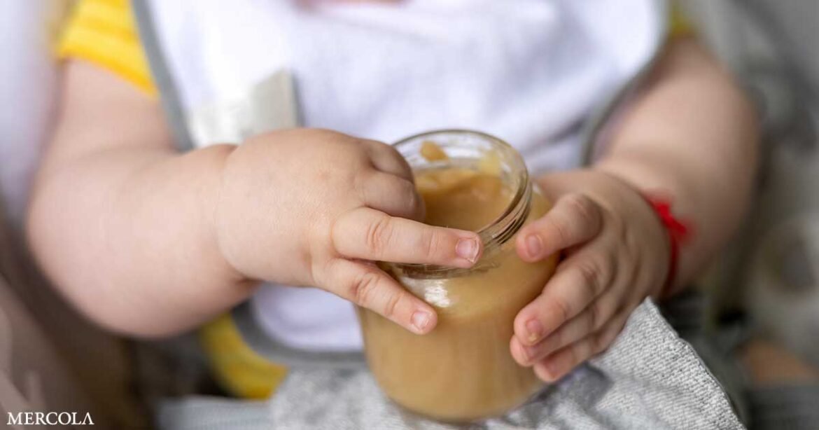 Nearly 75% of US Baby Foods Are Ultraprocessed, Study Finds