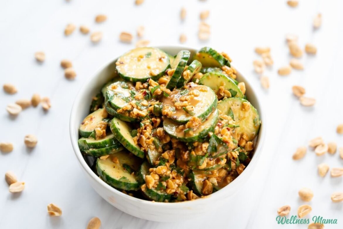 Spicy Asian Cucumber Salad Recipe