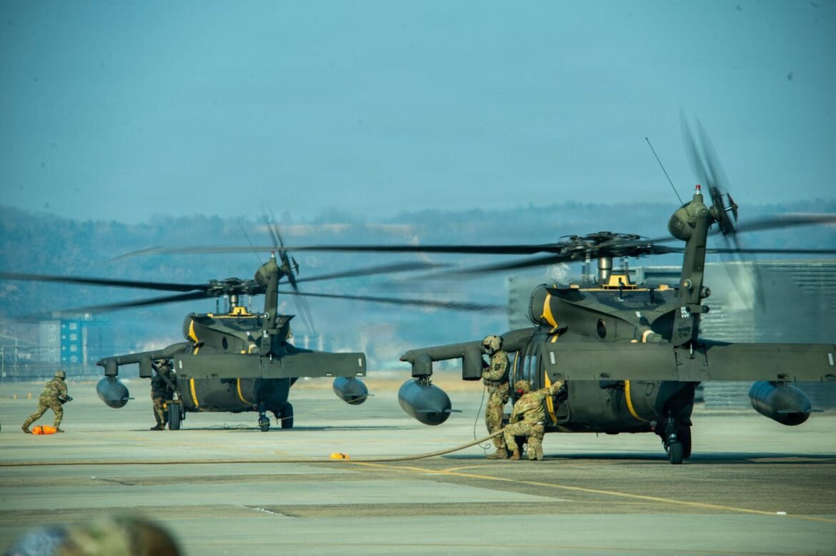 U.S. Army tests 1,300-mile assault mission in Korea