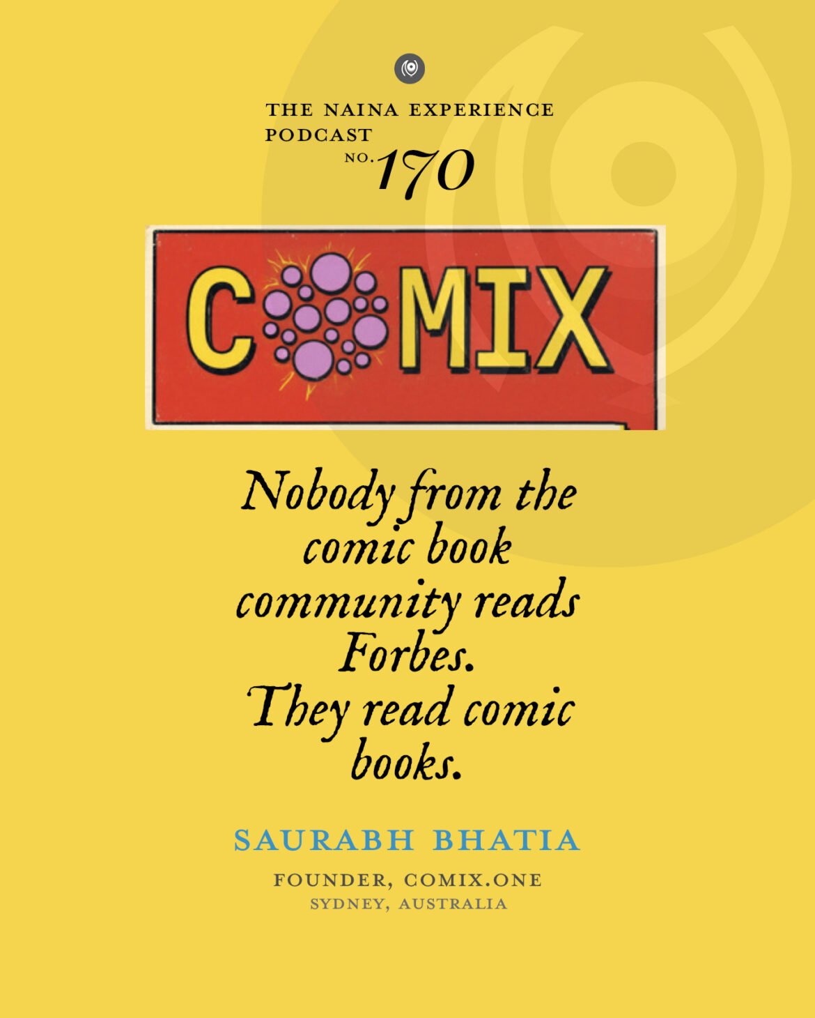 How to Build a Thriving Indie Comics Platform (Without Selling Out). Saurabh Bhatia, Comix.One