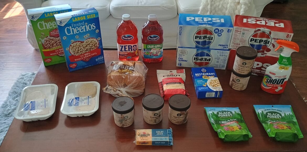 Brigette’s $102 Grocery Shopping Trip and Weekly Menu Plan for 6!