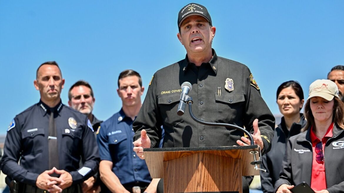 Evacuations ordered after chemical tank leak in Garden Grove, Calif. : NPR