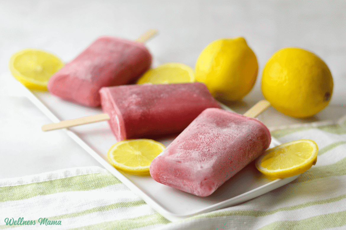 Hibiscus Lemonade Popsicles Recipe