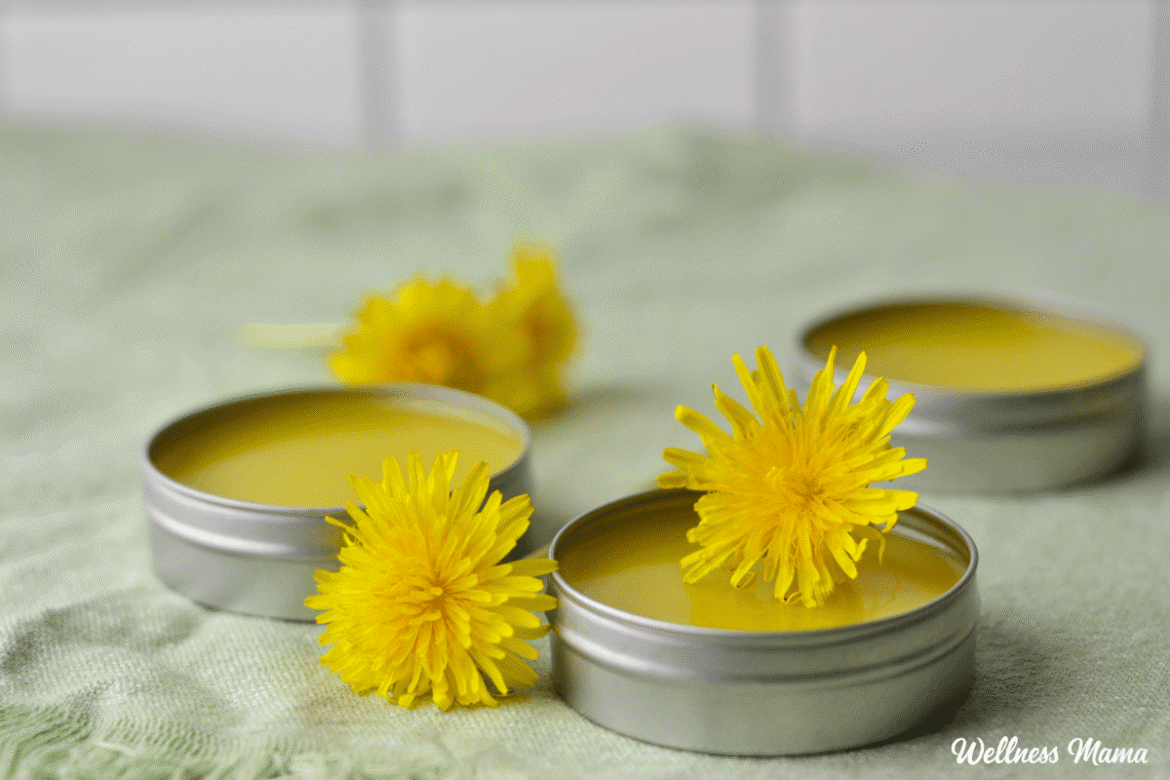 How to Make Dandelion Salve (For Sore Muscles and Healthy Skin)