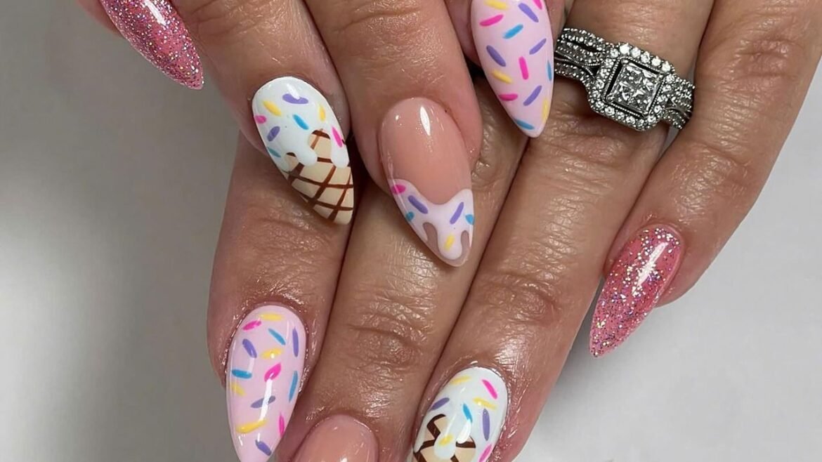 Ice Cream Nails Are The Sweet Treat Your Manicure Deserves This Summer