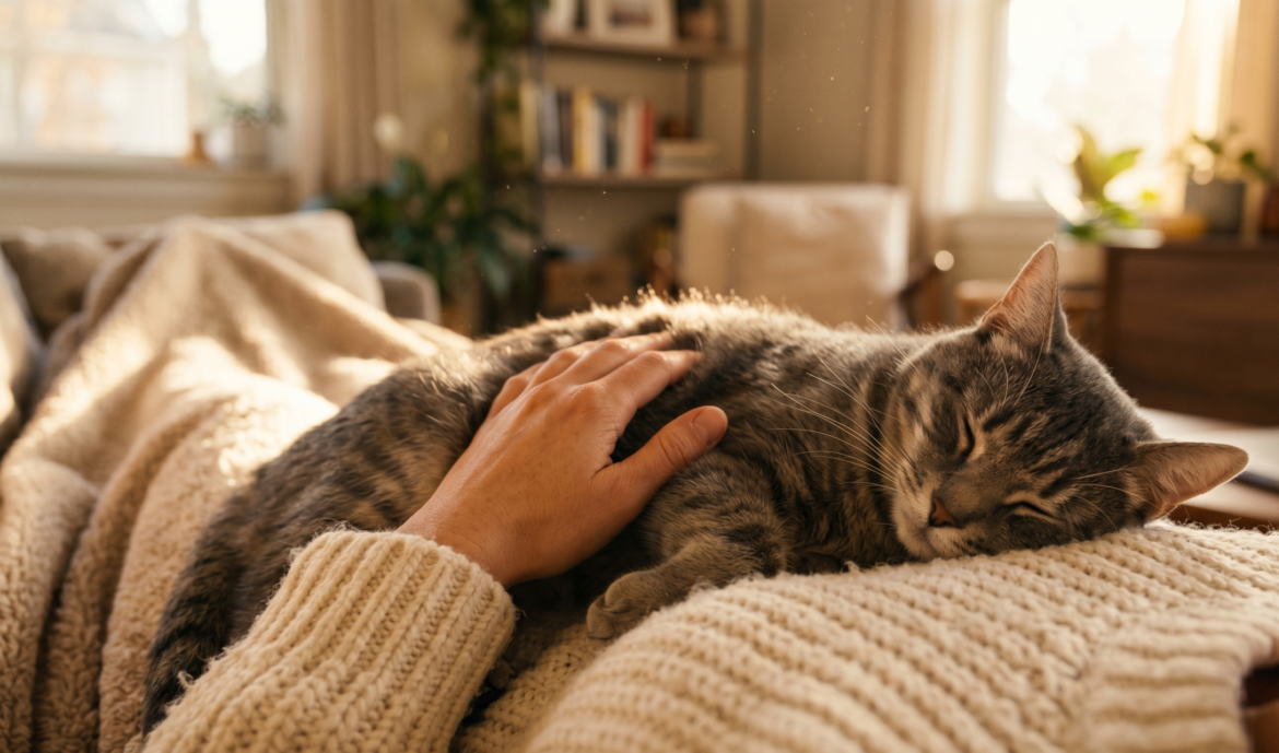 The Healing Power of Your Cat's Purr