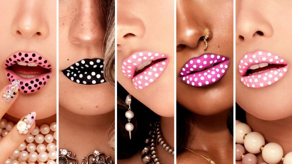 Katseye's Polka-Dot Lips Were Created With a $10 Craft Store Find