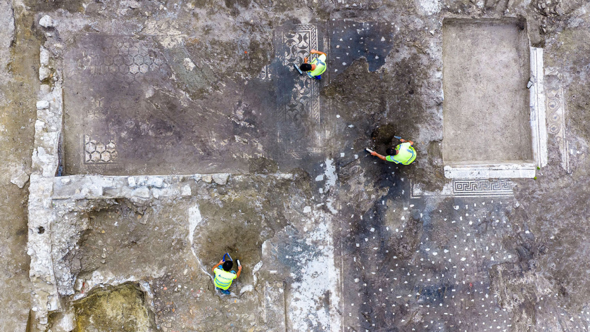 Lavish Roman villa discovered outside Rome's walls may have been frequented by Hadrian and Marcus Aurelius