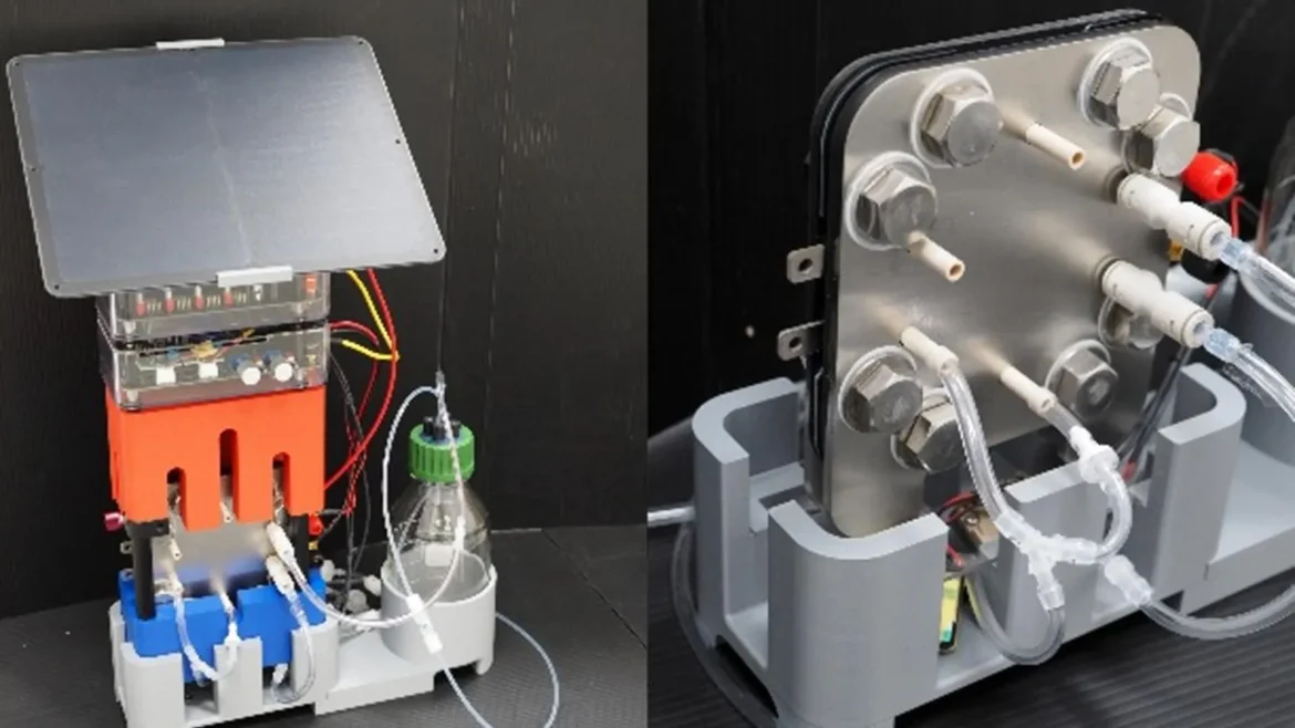 Scientists built a battery-free device that turns sunlight into fuel