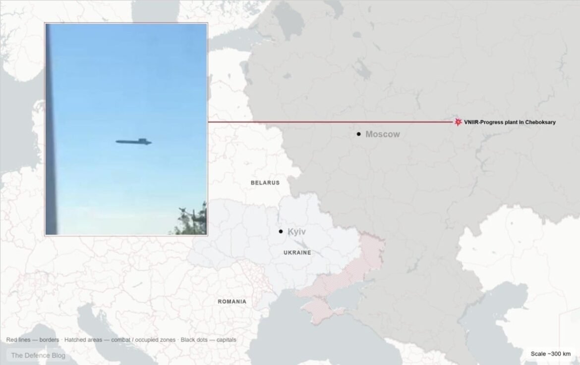 Ukrainian cruise missiles hit Russian weapons factory in Cheboksary