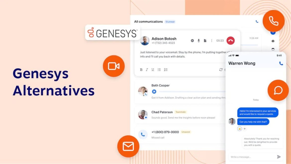 8 Best Genesys Alternatives in 2026: Features, Pricing, Top Picks