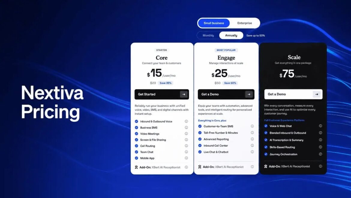 How Much Does Nextiva Cost? Compare Plans, Pricing & Features