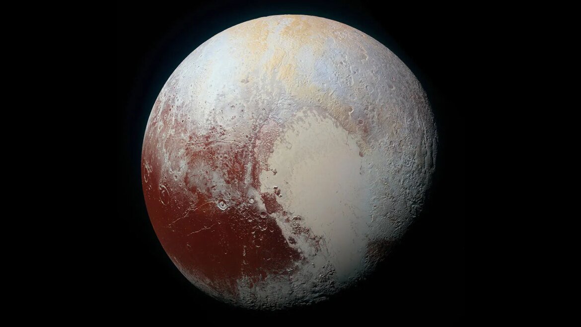 Pluto has landslides