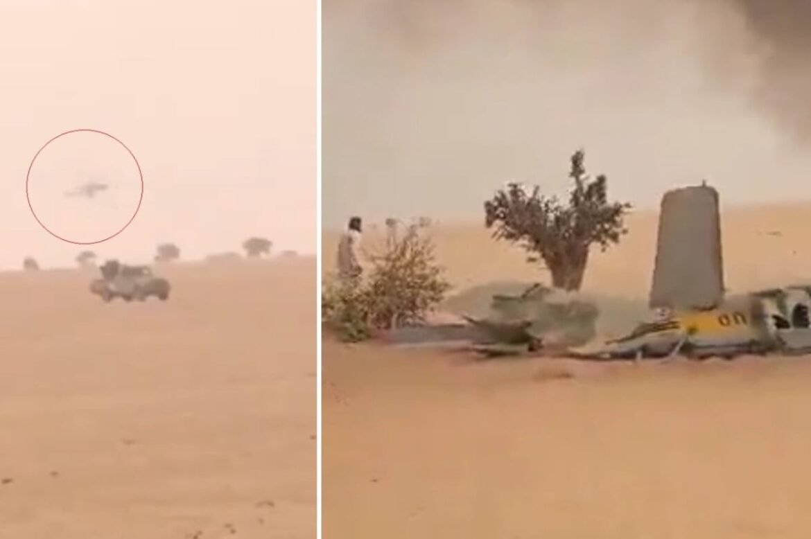 Tuareg fighters shoot down Russian helicopter in Mali